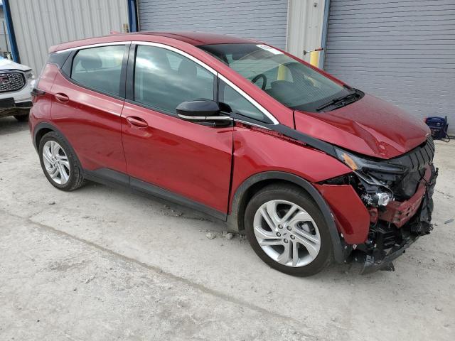 1G1FW6S03P4159616 - 2023 CHEVROLET BOLT EV 1LT RED photo 4