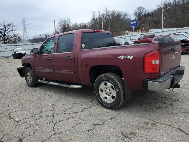 3GCPKSE70DG220234 - 2013 CHEVROLET SILVERADO K1500 LT BURGUNDY photo 2