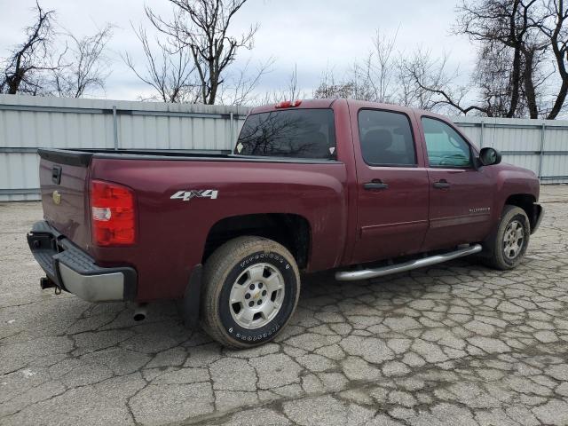 3GCPKSE70DG220234 - 2013 CHEVROLET SILVERADO K1500 LT BURGUNDY photo 3