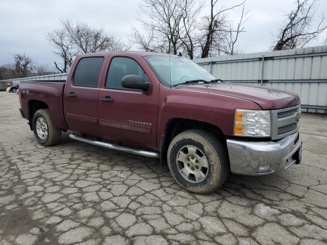 3GCPKSE70DG220234 - 2013 CHEVROLET SILVERADO K1500 LT BURGUNDY photo 4