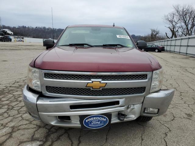 3GCPKSE70DG220234 - 2013 CHEVROLET SILVERADO K1500 LT BURGUNDY photo 5