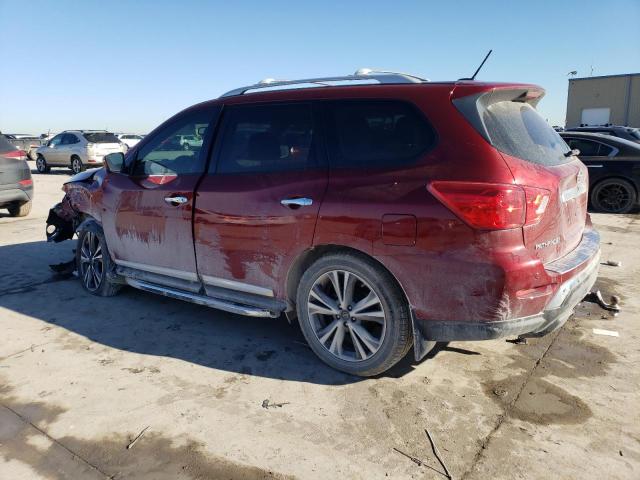 5N1DR2MN1JC647205 - 2018 NISSAN PATHFINDER S RED photo 2