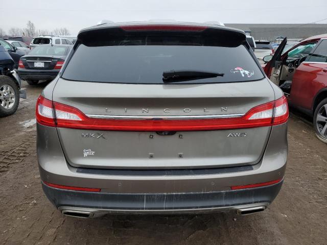 2LMTJ8LR1GBL57165 - 2016 LINCOLN MKX RESERVE 灰色 照片 6