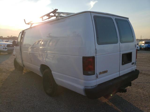 1FTSS34L76HA15033 - 2006 FORD ECONOLINE E350 SUPER DUTY VAN WHITE photo 2