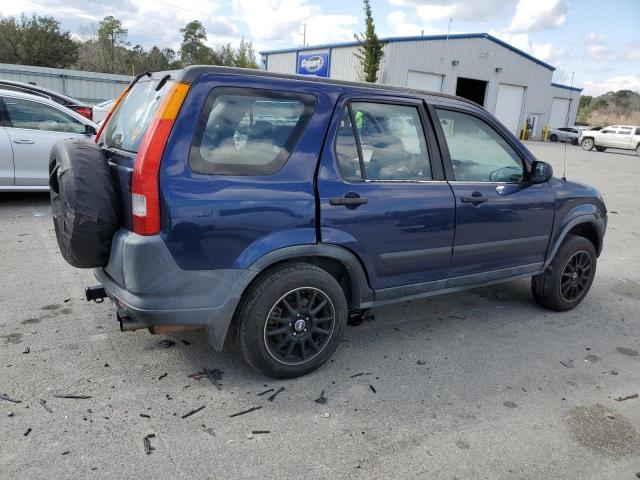 SHSRD684X2U000235 - 2002 HONDA CR-V LX BLUE photo 3