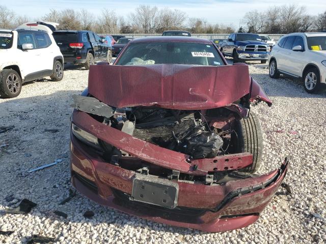 2C3CDXHG4JH153526 - 2018 DODGE CHARGER SXT PLUS BURGUNDY photo 5