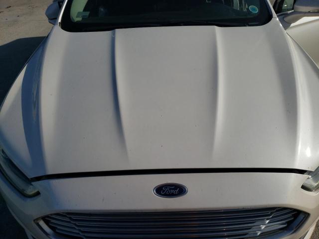 3FA6P0HRXDR316610 - 2013 FORD FUSION SE WHITE photo 11