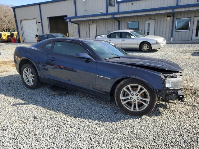 2G1FB1E37F9299832 - 2015 CHEVROLET CAMARO LS BLUE photo 4