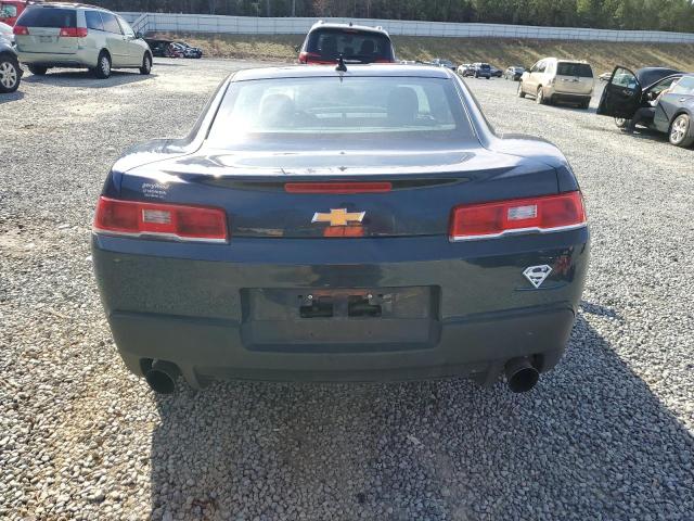 2G1FB1E37F9299832 - 2015 CHEVROLET CAMARO LS BLUE photo 6