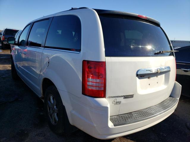 2A8HR54P28R709987 - 2008 CHRYSLER TOWN & COU TOURING თეთრი ფოტო 2