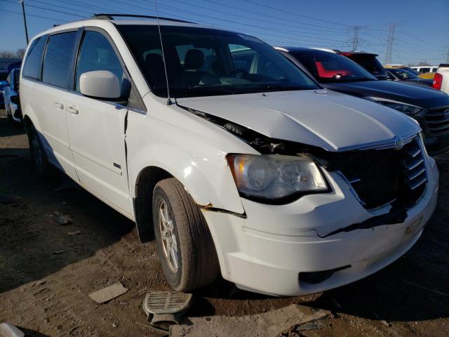 2A8HR54P28R709987 - 2008 CHRYSLER TOWN & COU TOURING თეთრი ფოტო 4