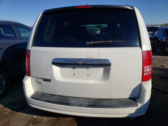 2A8HR54P28R709987 - 2008 CHRYSLER TOWN & COU TOURING თეთრი ფოტო 6