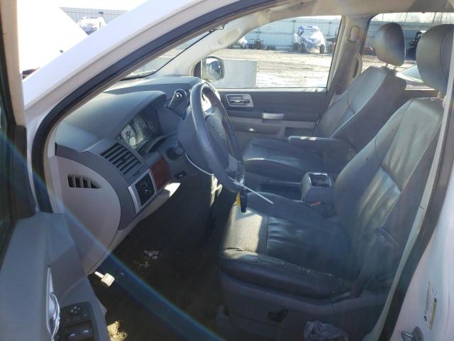 2A8HR54P28R709987 - 2008 CHRYSLER TOWN & COU TOURING თეთრი ფოტო 7