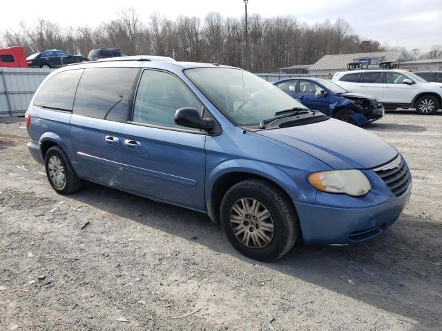 2A4GP44R47R298394 - 2007 CHRYSLER TOWN AND C LX BLUE photo 4