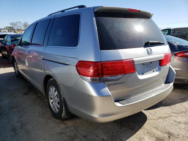 5FNRL38729B037471 - 2009 HONDA ODYSSEY EXL SILVER photo 2