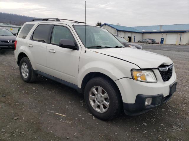 4F2CY0C76BKM02143 - 2011 MAZDA TRIBUTE I WHITE photo 4