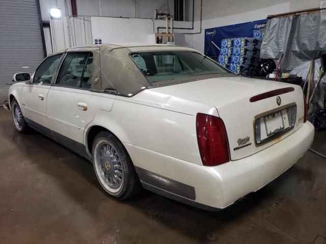 1G6KD54Y71U293743 - 2001 CADILLAC DEVILLE WHITE photo 2