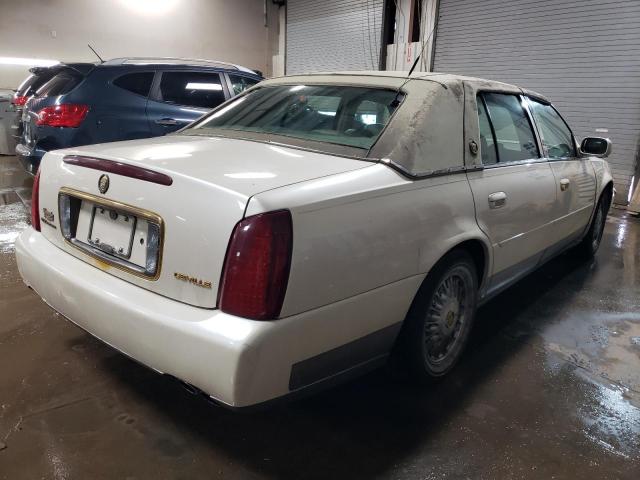 1G6KD54Y71U293743 - 2001 CADILLAC DEVILLE WHITE photo 3