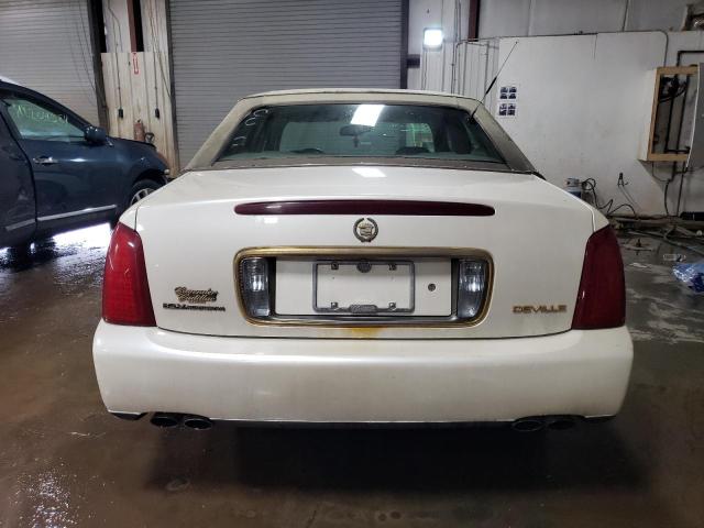 1G6KD54Y71U293743 - 2001 CADILLAC DEVILLE WHITE photo 6