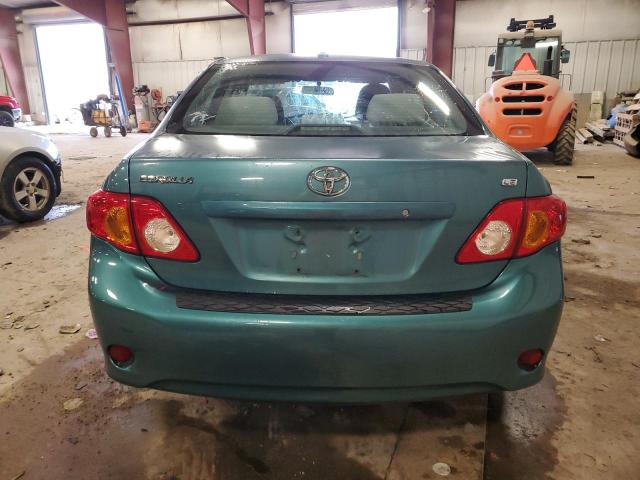 2T1BU4EE3AC402482 - 2010 TOYOTA COROLLA BASE TEAL photo 6