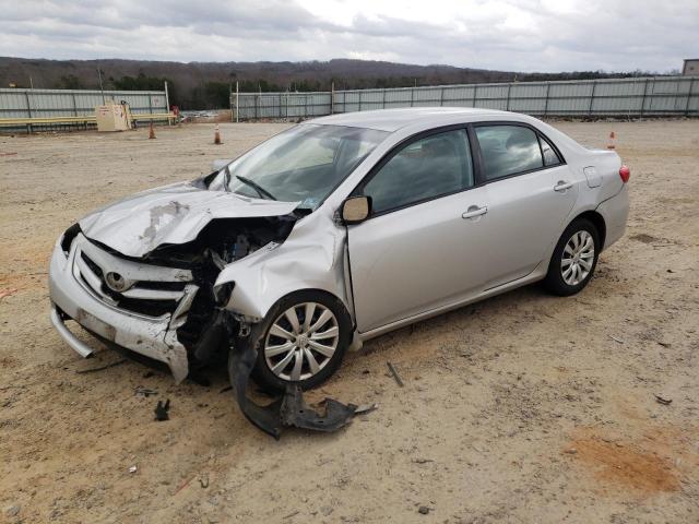 5YFBU4EE5CP014558 - 2012 TOYOTA COROLLA BASE SILVER photo 1