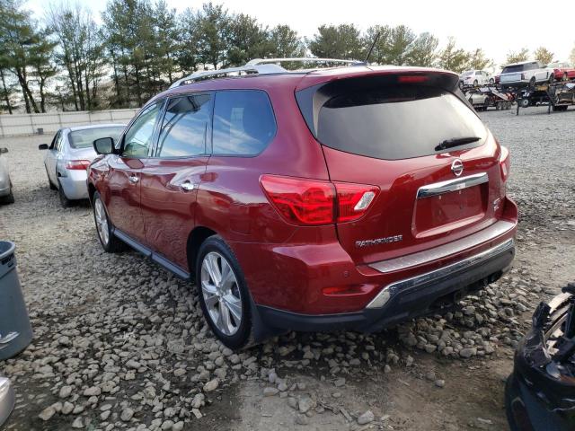 5N1DR2MM5JC616126 - 2018 NISSAN PATHFINDER S 红色 照片 2