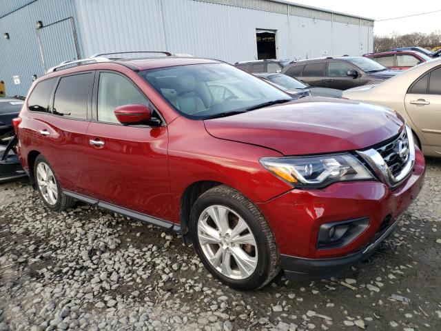 5N1DR2MM5JC616126 - 2018 NISSAN PATHFINDER S 红色 照片 4