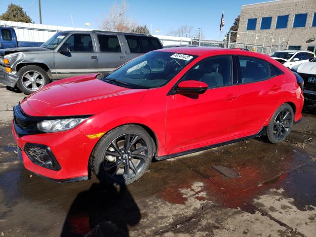 SHHFK7H44HU232455 - 2017 HONDA CIVIC SPORT RED photo 1