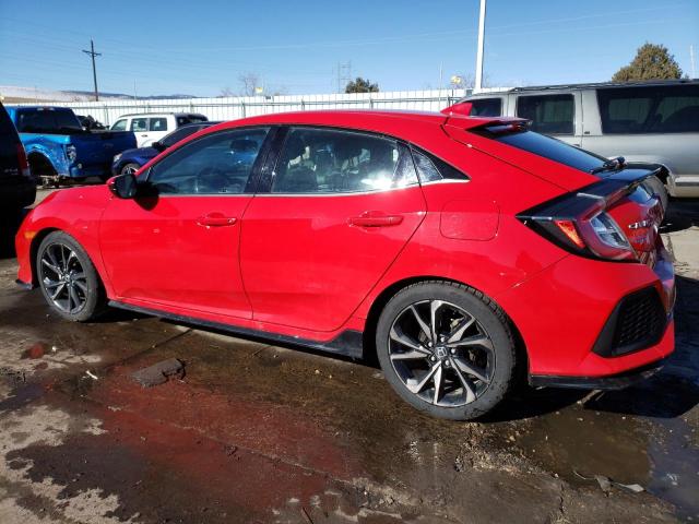 SHHFK7H44HU232455 - 2017 HONDA CIVIC SPORT 红色 照片 2