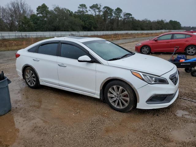 5NPE34AF5HH571196 - 2017 HYUNDAI SONATA SPORT Weiß Foto 4