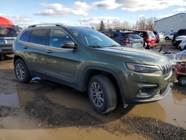 1C4PJMLB6KD336490 - 2019 JEEP CHEROKEE LATITUDE PLUS GREEN photo 4