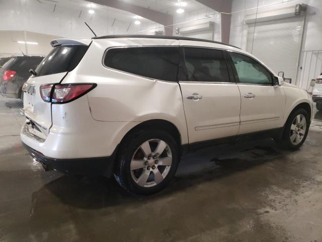 1GNKVJKD9EJ336206 - 2014 CHEVROLET TRAVERSE LTZ WHITE photo 3