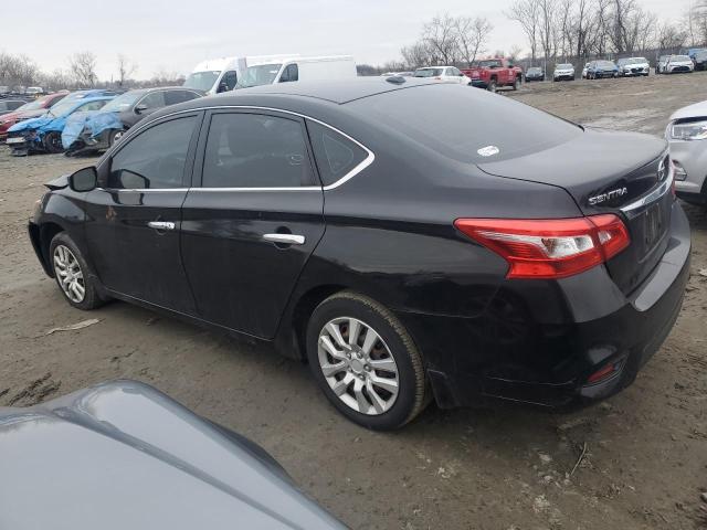 3N1AB7AP7HL718830 - 2017 NISSAN SENTRA S BLACK photo 2