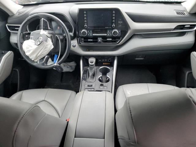 5TDHZRBH1LS519673 - 2020 TOYOTA HIGHLANDER XLE SILVER photo 8