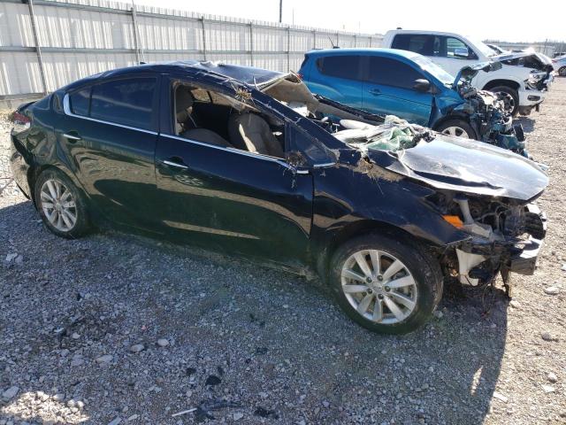 KNAFX4A84E5162044 - 2014 KIA FORTE EX BLACK photo 4