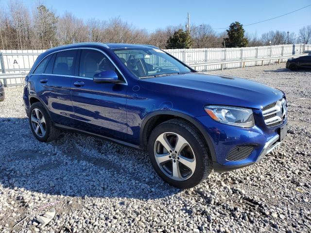 WDC0G4JB5JV030998 - 2018 MERCEDES-BENZ GLC 300 BLUE photo 4