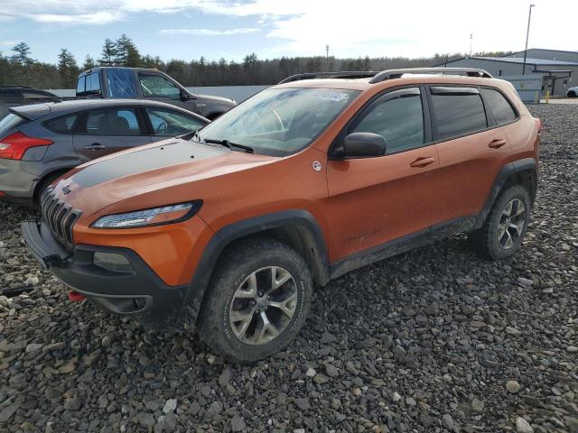 1C4PJMBS0FW501767 - 2015 JEEP CHEROKEE TRAILHAWK ნარინჯისფერი ფოტო 1