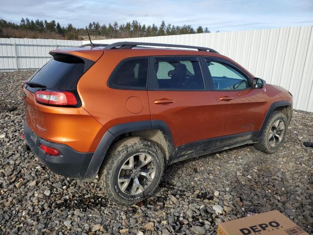 1C4PJMBS0FW501767 - 2015 JEEP CHEROKEE TRAILHAWK ნარინჯისფერი ფოტო 3