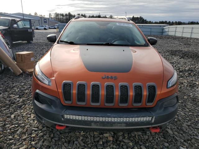 1C4PJMBS0FW501767 - 2015 JEEP CHEROKEE TRAILHAWK ნარინჯისფერი ფოტო 5