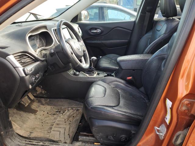 1C4PJMBS0FW501767 - 2015 JEEP CHEROKEE TRAILHAWK ნარინჯისფერი ფოტო 7