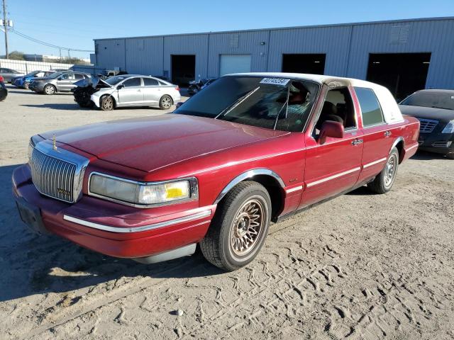 1LNLM81W5SY611936 - 1995 LINCOLN TOWN CAR EXECUTIVE RED photo 1