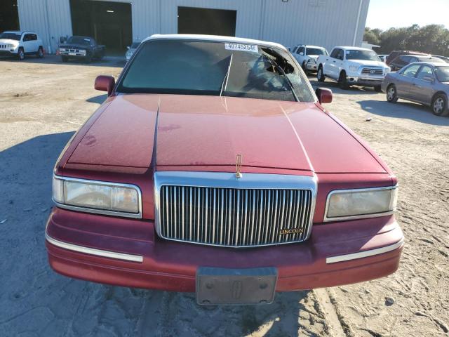 1LNLM81W5SY611936 - 1995 LINCOLN TOWN CAR EXECUTIVE RED photo 5