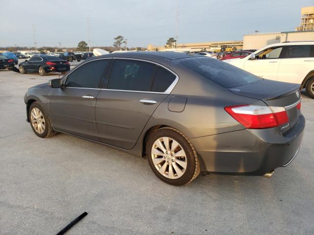 1HGCR3F83DA012386 - 2013 HONDA ACCORD EXL GRAY photo 2