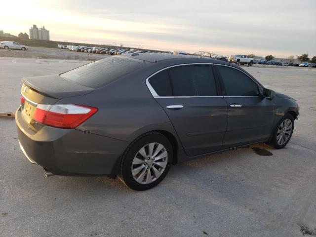 1HGCR3F83DA012386 - 2013 HONDA ACCORD EXL GRAY photo 3