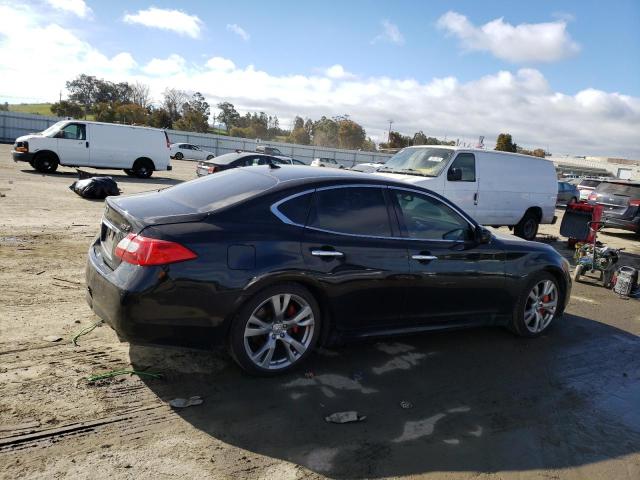 JN1BY1AP1BM322115 - 2011 INFINITI M37 BLACK photo 3