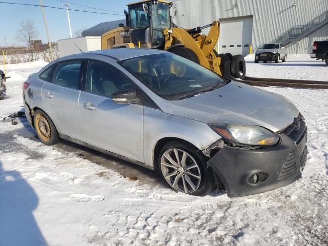 1FADP3J28EL220402 - 2014 FORD FOCUS TITANIUM SILVER photo 4