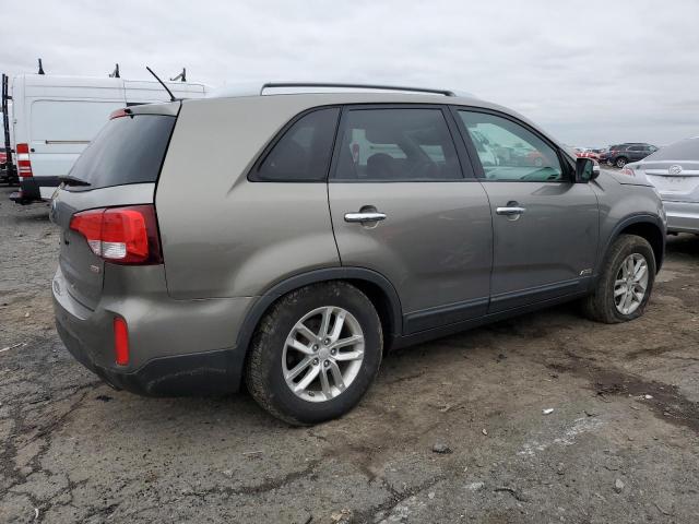 5XYKTCA64EG483644 - 2014 KIA SORENTO LX GRAY photo 3