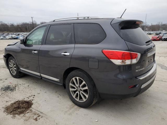 5N1AR2MM8EC714141 - 2014 NISSAN PATHFINDER S GRAY photo 2