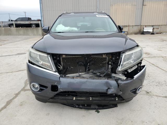 5N1AR2MM8EC714141 - 2014 NISSAN PATHFINDER S GRAY photo 5