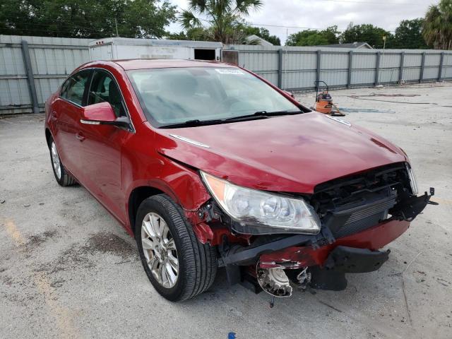 1G4GD5ER8CF345085 - 2012 BUICK LACROSSE PREMIUM RED photo 1